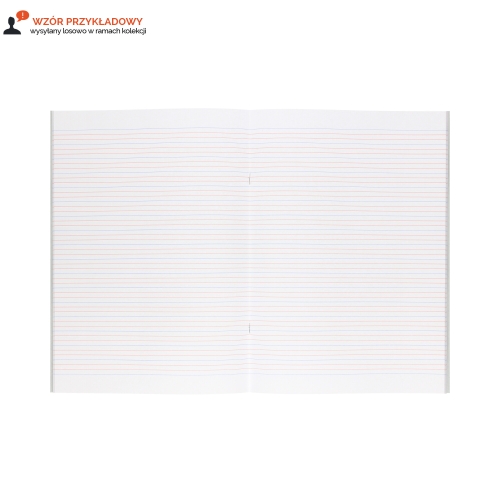 Zeszyt A4/32 linia kolor pastel B&BKids Interdruk