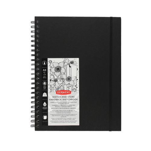 Szkicownik A4/56 na spirali Derwent Sketch&Store 2102178