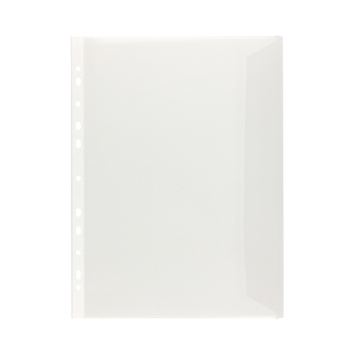 Koszulki groszkowe z klapką A4 100mic (10) TK-6100B