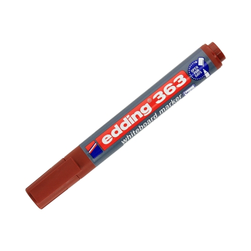 Marker do tablic 1.0-5.0mm brązowy ścięty Edding 363