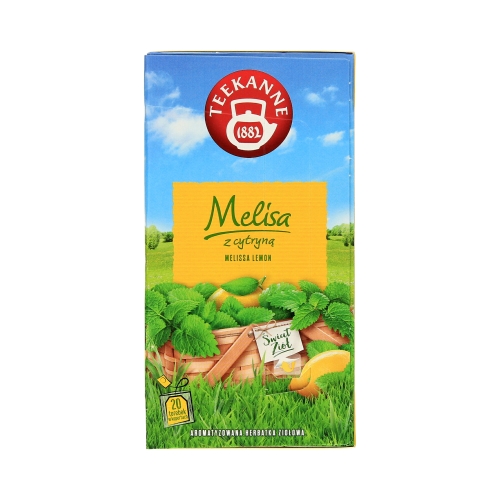 Herbata ekspresowa ziołowa Melisa z cytryną Teekanne 20t koperty