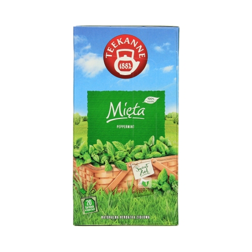 Herbata ekspresowa ziołowa Mięta Teekanne 20t koperty
