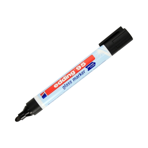 Marker do tablic szklanych 1.5-3.0mm czarny Edding 95