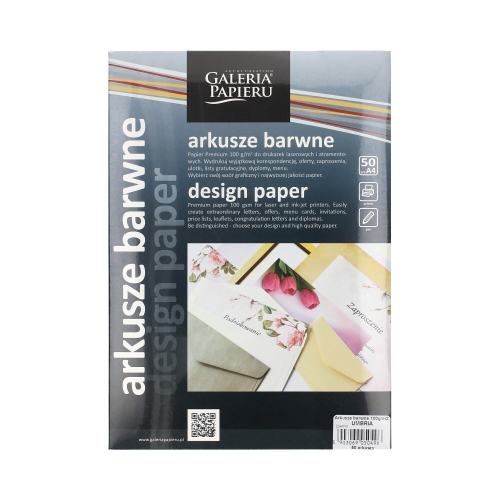 Arkusze barwne A4 100g Umbria (50)