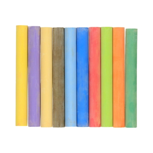 Kreda kolorowa szkolna niepyląca - 10szt. Mungyo