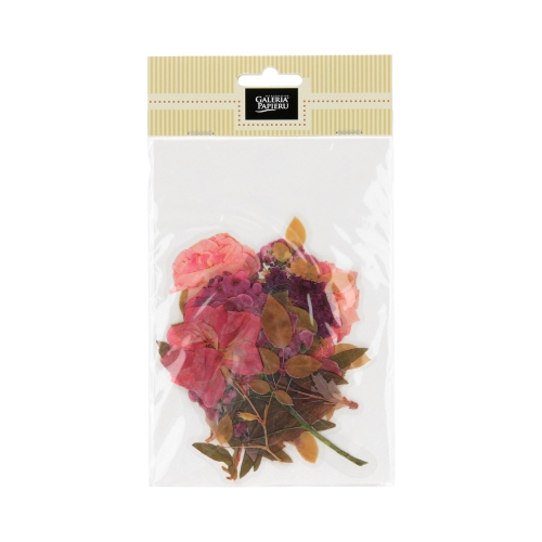 Naklejki ozdobne transparentne Hortensje i Róże (12)