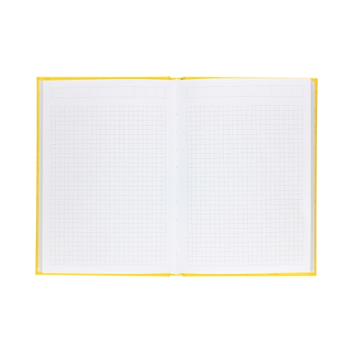 Brulion A5/80 kratka żółty WOW Leitz