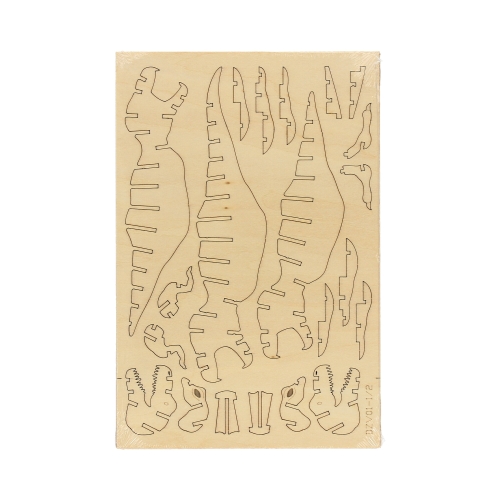 Puzzle 3D drewniane T-REX Kikkerland GG121