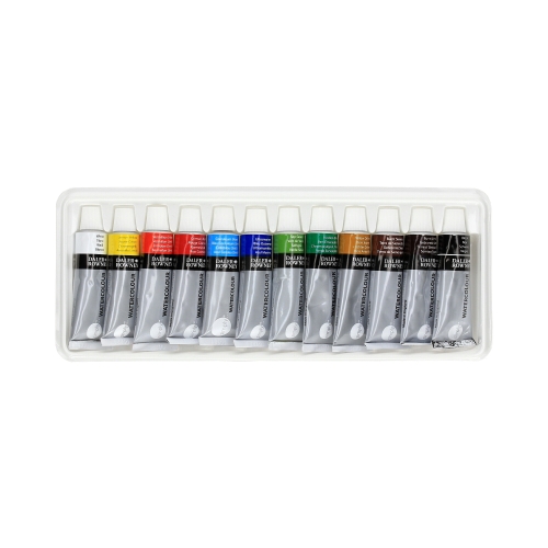 Farba akwarelowa 12kol 12ml Daler-Rowney Simply