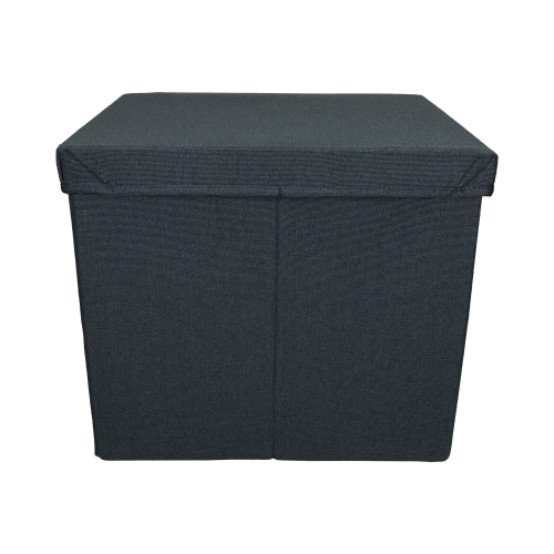 Pudełko do przechowywania z pokrywą duże szare Leitz Fabric - 2szt.