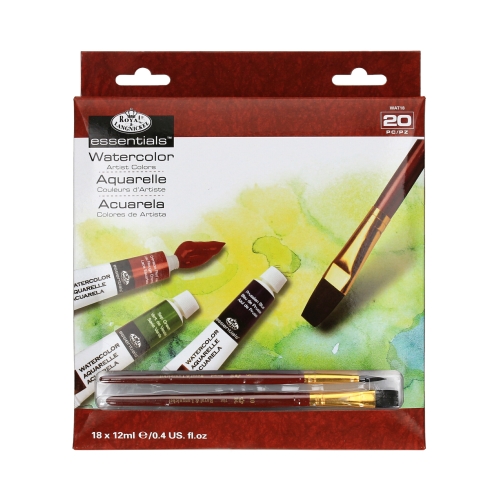 Farba akwarelowa 18kol 12ml Royal & Langnickel Essentials