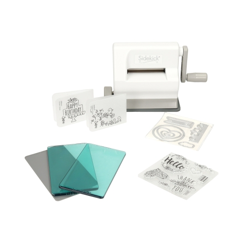 Maszyna tnąco wytłaczająca white&grey Sizzix zestaw startowy
