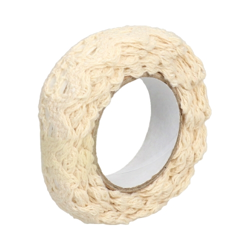 Koronka bawełniana samoprzylepna ecru 1.8m