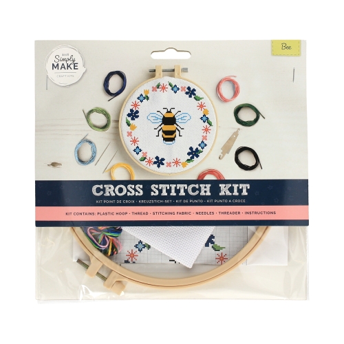 Zestaw haft krzyżykowy Pszczoła duży