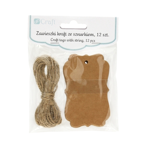 Zawieszka Kraft + sznurek Szyld Vintage (12)