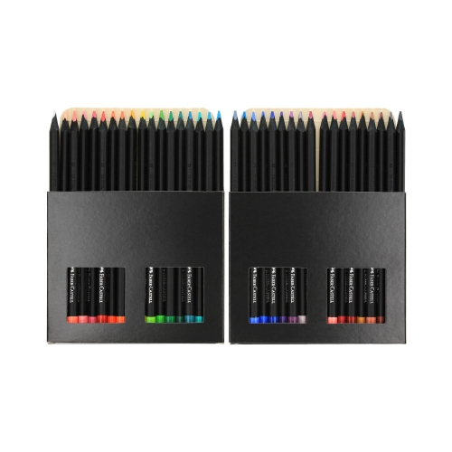 Kredki ołówkowe 36kol trójkątne Black Edition Faber-Castell FC116436