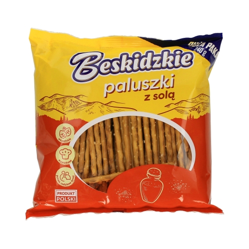 Paluszki słone 240g Beskidzkie