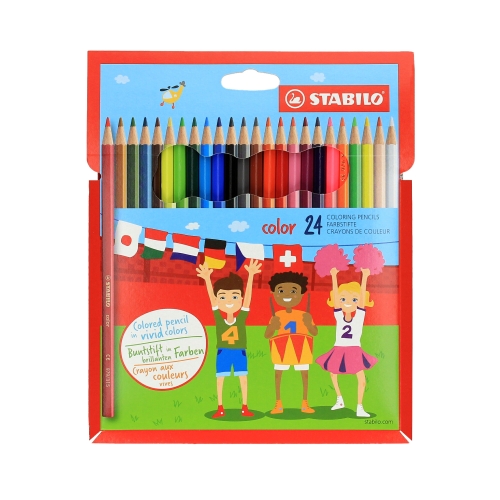 Kredki ołówkowe 24kol Color Stabilo 1924/77-01