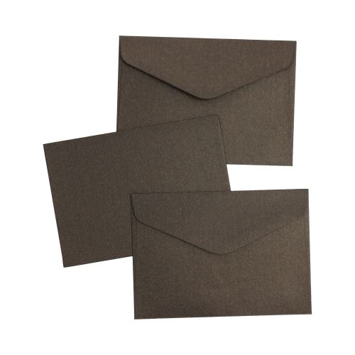 Koperty C6 brązowe Pearl 150g (10)