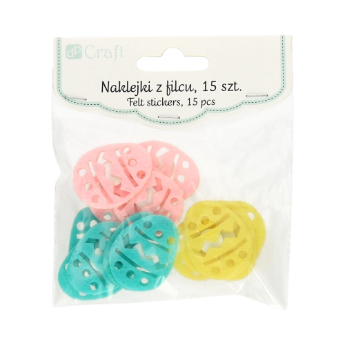 Naklejki filcowe ażurowe jajka 3.5cm (15)
