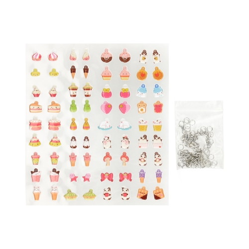 Bransoletki DIY z zawieszkami Puffy Sweeties