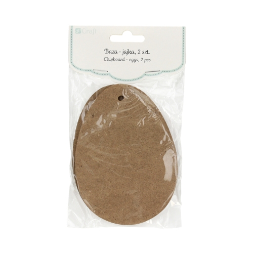 Baza drewniana do ozdabiania - Jajka 12cm - 2szt.