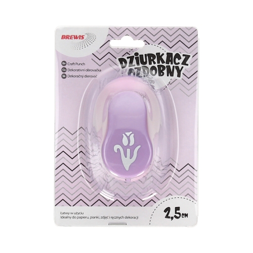 Dziurkacz ozdobny 2.5cm Tulipan/87