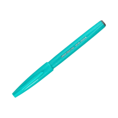 Pisak pędzelkowy szmaragdowy Brush Sign Pen Pentel SES15