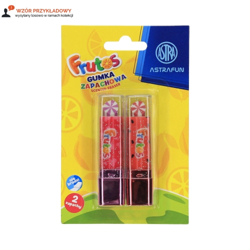 Gumka zapachowa kształt szminki (2) Astra Frutos 403024004