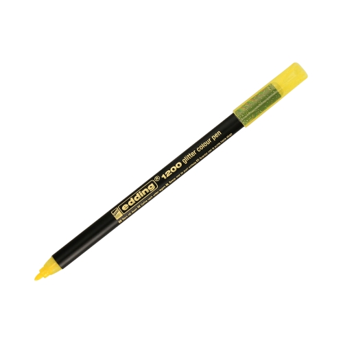 Pisak artystyczny 1.0-3.0mm 5kol z brokatem Edding 1200