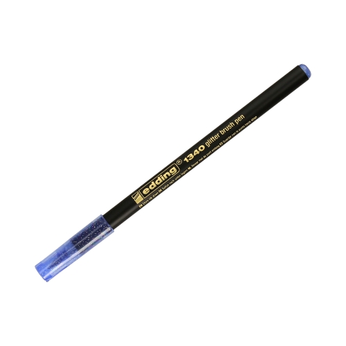 Pisaki pędzelkowe do kaligrafii 1.00-6.00mm 4kol z brokatem Edding E-1340