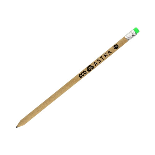 Ołówek papier kraftowy z/g - 4szt. Astra ECO 206022027