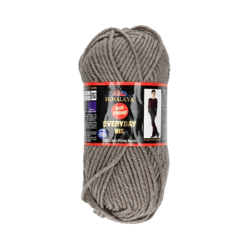 Włóczka 100g szarobrązowy Everyday Big Himalaya 70810