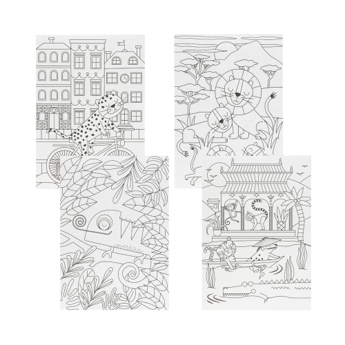 Kolorowanka A4/40 naklejki BeBe Kids Interdruk