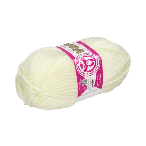 Włóczka 100g kremowy Madame Tricote Paris Dora 005