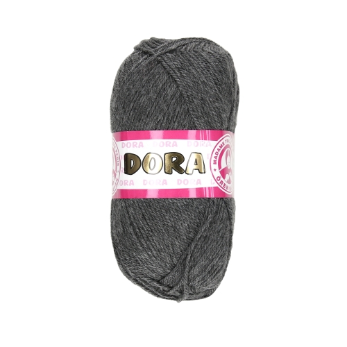 Włóczka 100g antracyt Madame Tricote Paris Dora 009