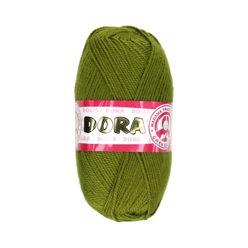 Włóczka 100g oliwkowy Madame Tricote Paris Dora 076
