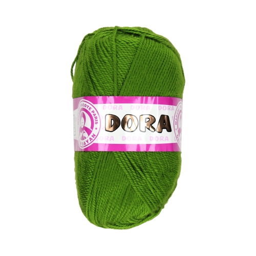 Włóczka 100g zieleń trawiasta Madame Tricote Paris Dora 087