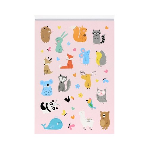 Kolorowanka A4/40 naklejki BeBe pastel Interdruk