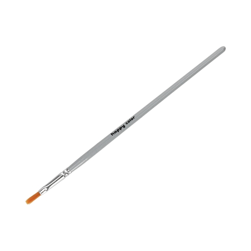 Pędzel syntetyczny nr4 płaski Happy Color HA7261 1022-4