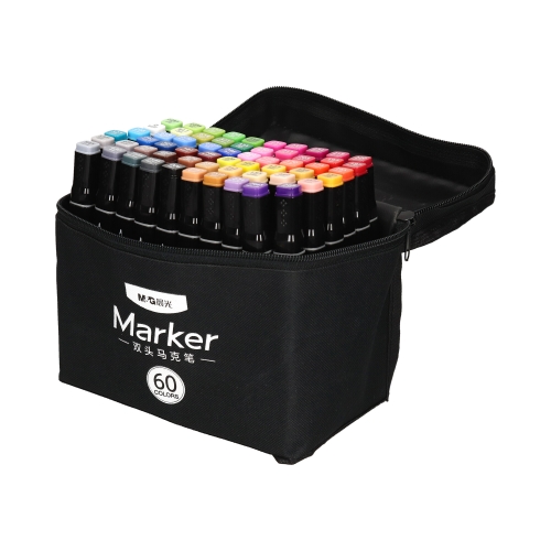 Marker artystyczny dwustronny 3.2-6.2 60kol M&G