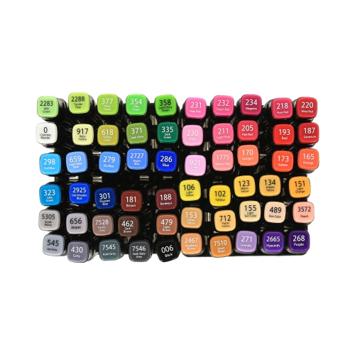 Marker artystyczny dwustronny 3.2-6.2 60kol M&G