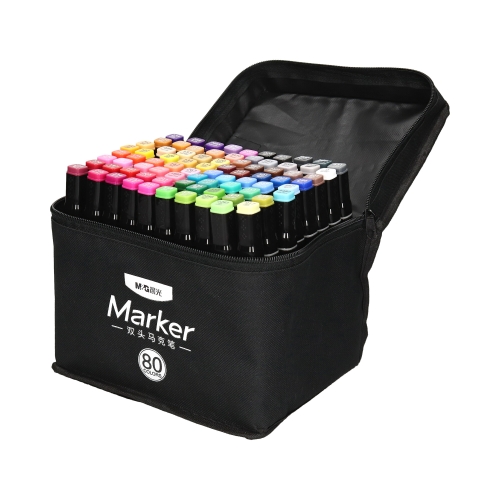 Marker artystyczny dwustronny 3.2-6.2 80kol M&G