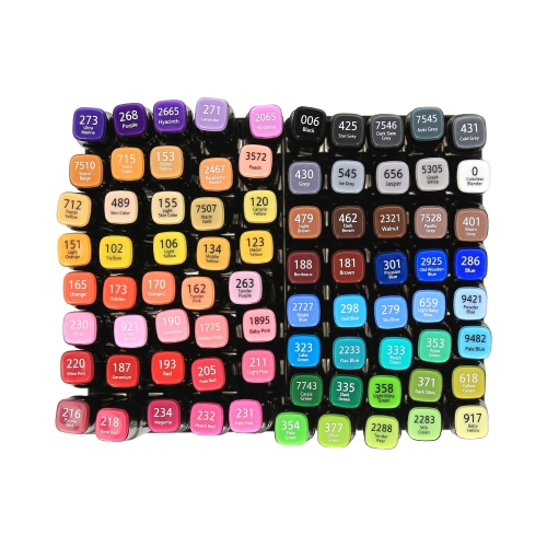 Marker artystyczny dwustronny 3.2-6.2 80kol M&G