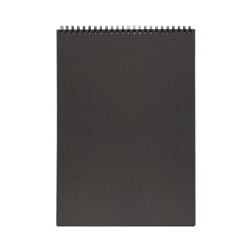 Szkicownik A4/20 spirala czarny Happy Color 220g