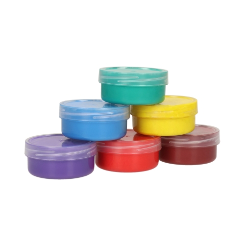 Farby do malowania palcami 6kol Strigo SSC298