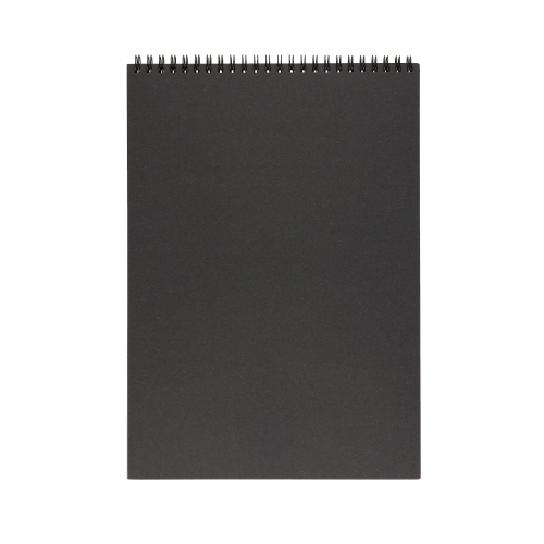 Szkicownik A4/50 spirala Black&Brown Happy Color 80g