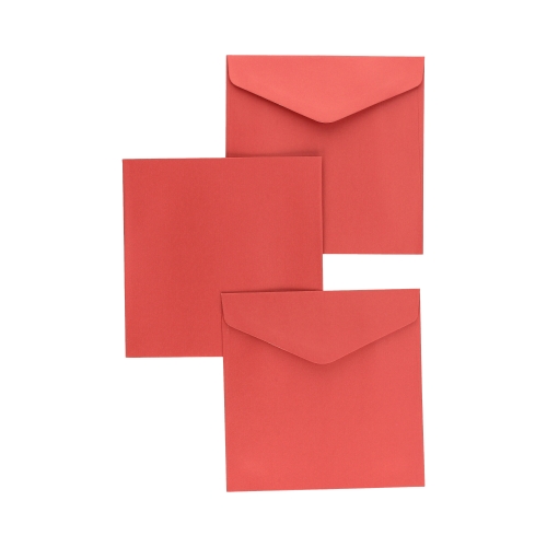 Koperty 160x160 Pearl czerwone 150g (10)