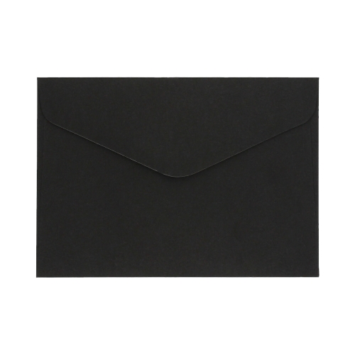 Koperty C6 czarne gładkie 120g (10)