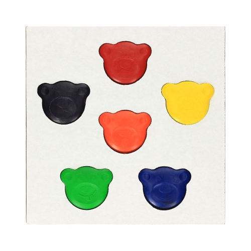 Kredki 6kol Misiaki Carioca Baby